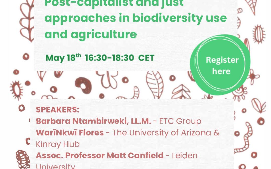 WEBINAR: Data and Knowledge Sovereignty in the Bioeconomy