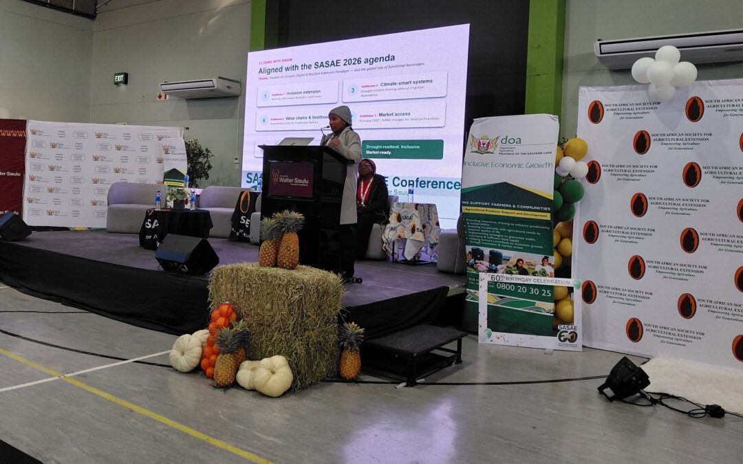 Networking at the 59th Conference of the South African Society for Agricultural Extension
